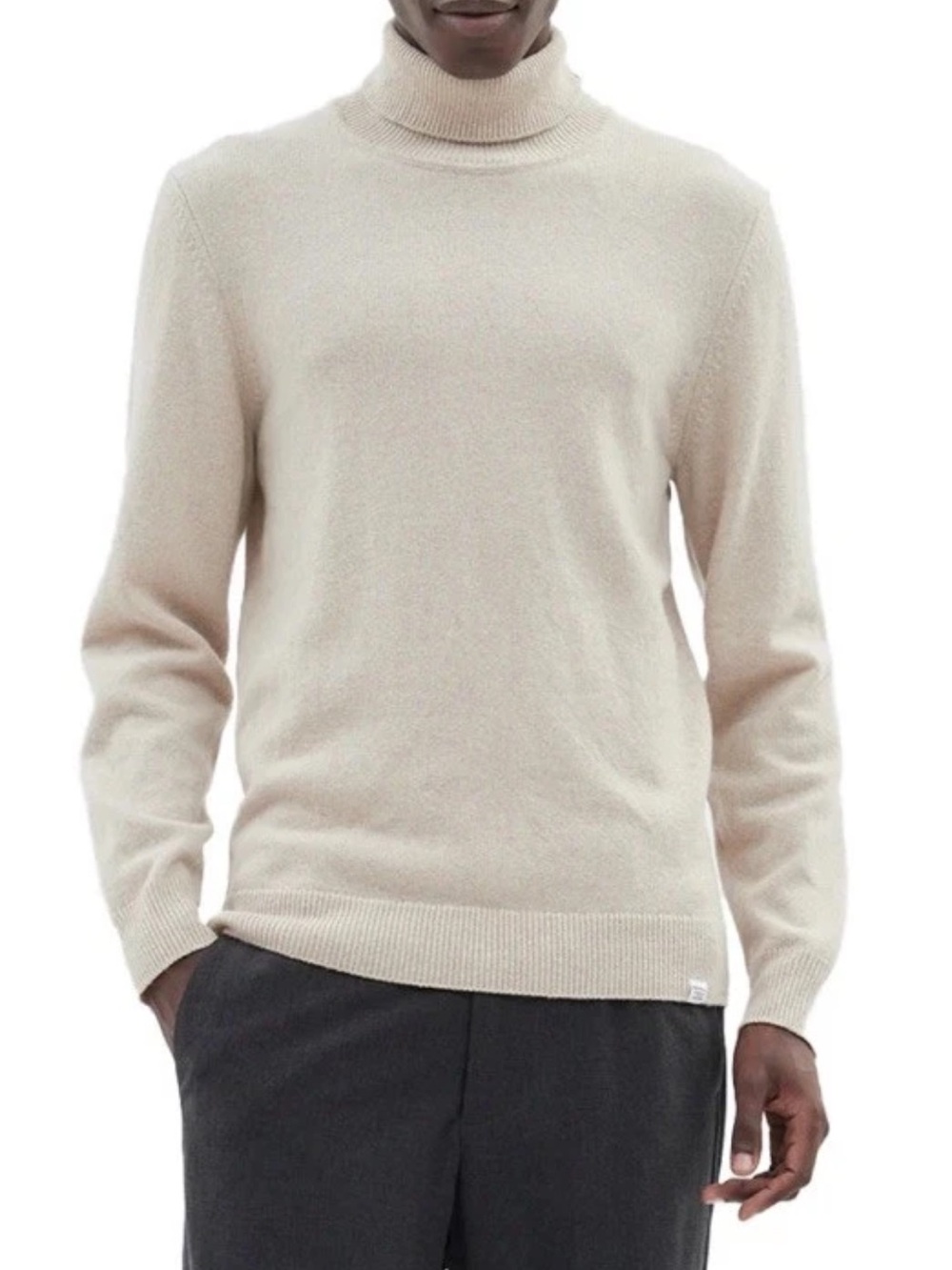Norse Projects Cream Turtleneck Sweater Kirk